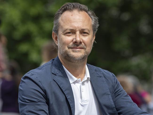 London 22 July 2022. Etienne Alexiou walks the streets around St. Paul in London. Picture: Ella Pellegrini