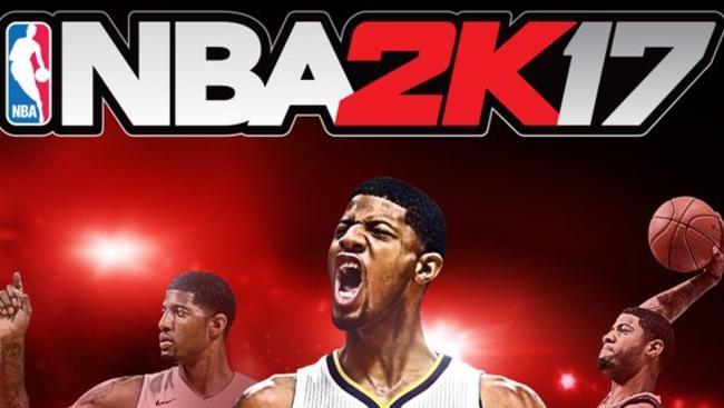 Paul George graces the cover of NBA 2K17.