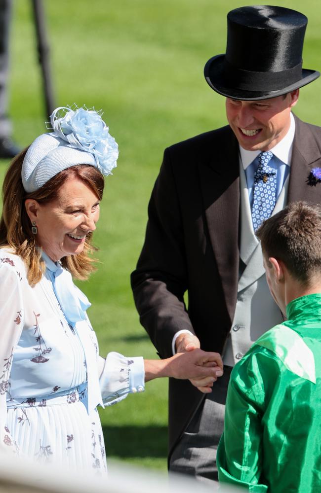 Prince William and Kate’s mum, Carole Middleton. Picture: Chris Jackson/Getty Images