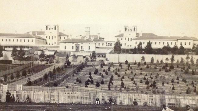 The Ararat Lunatic Asylum in the early 20th Century. Picture: Aradale Ghost Tours