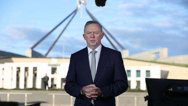 After the G7 summit ended, Anthony Albanese declared that on climate change and coal: “Australia is increasingly falling behind.” Picture: NCA NewsWire / Gary Ramage