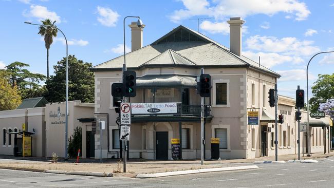 The original two-storey stone building has a local heritage listing. Picture: Supplied by Colliers