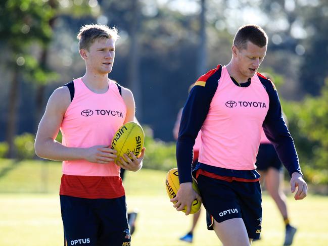 Adelaide Crows training on the Gold Coast , June 23rd 2020 .  Picture: Adelaide Crows