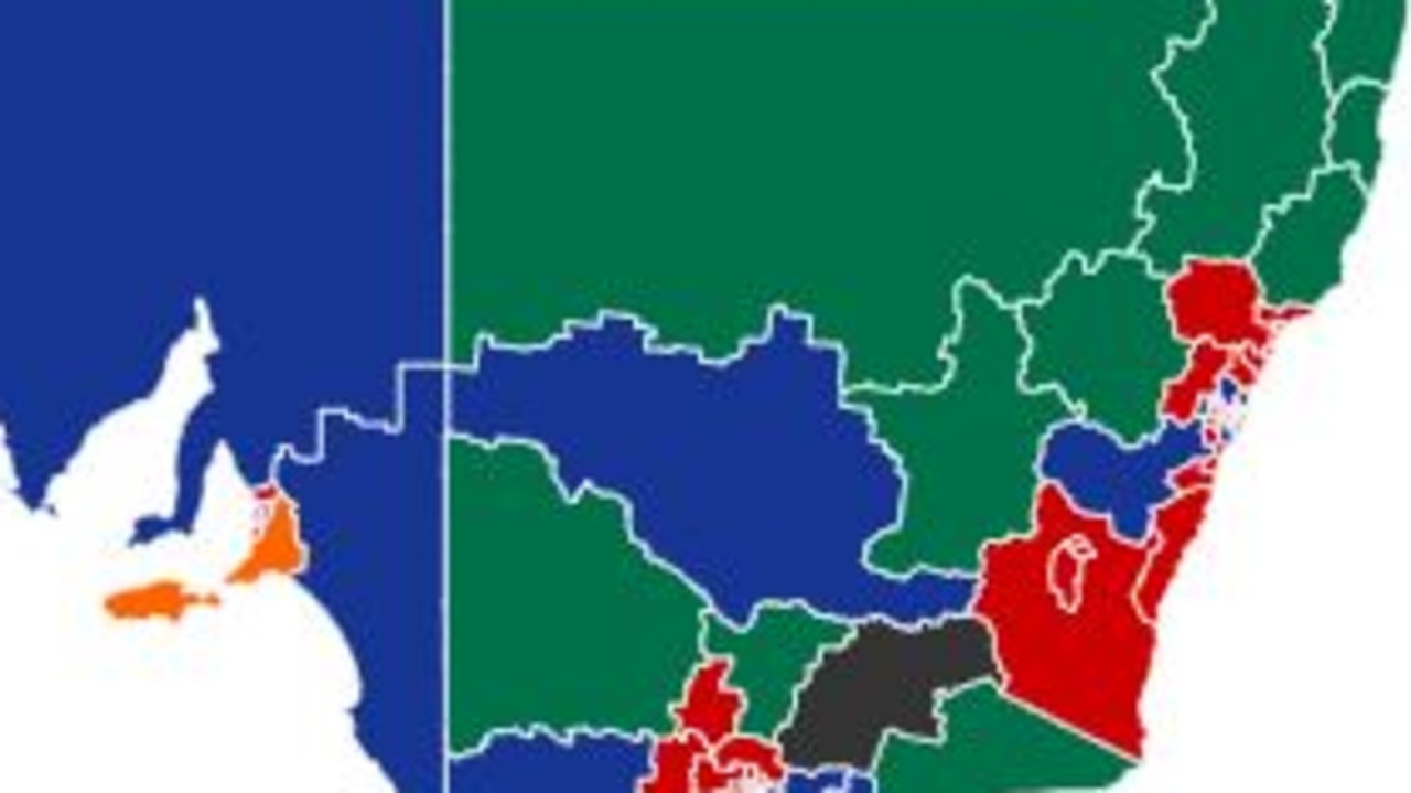 Live results from Sydney electorate