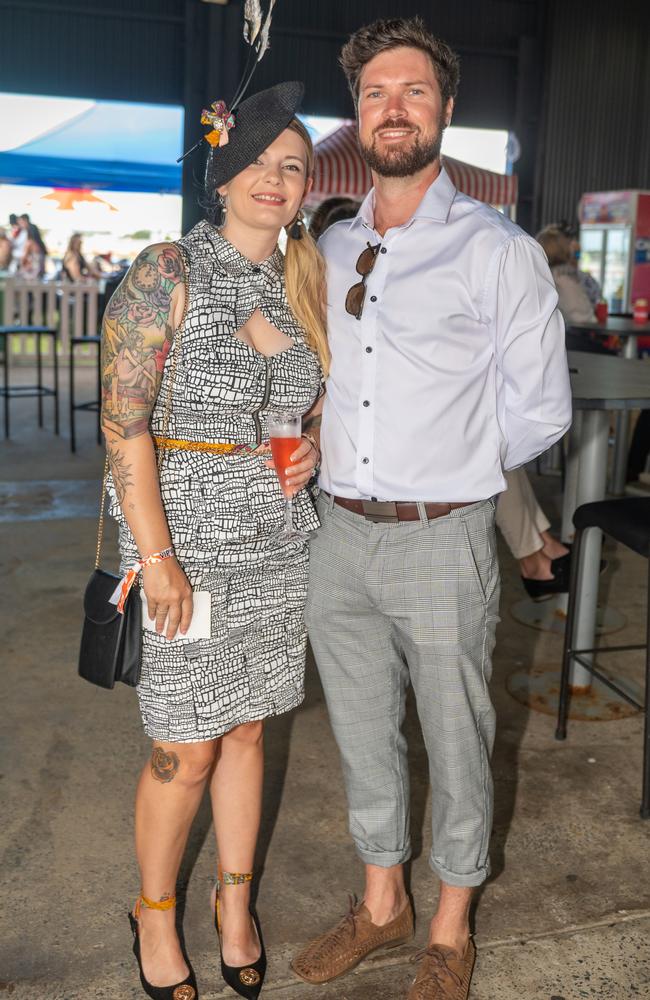 Emma and Michael Kay at NQ Classic Derby Day Mackay Turf Club Saturday 30 September 2023 Picture: Michaela Harlow
