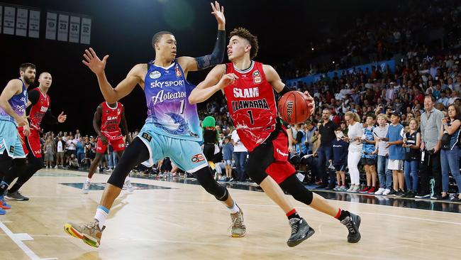 LaMelo Ball will focus on getting ready for the NBA draft in June. Picture: Getty Images