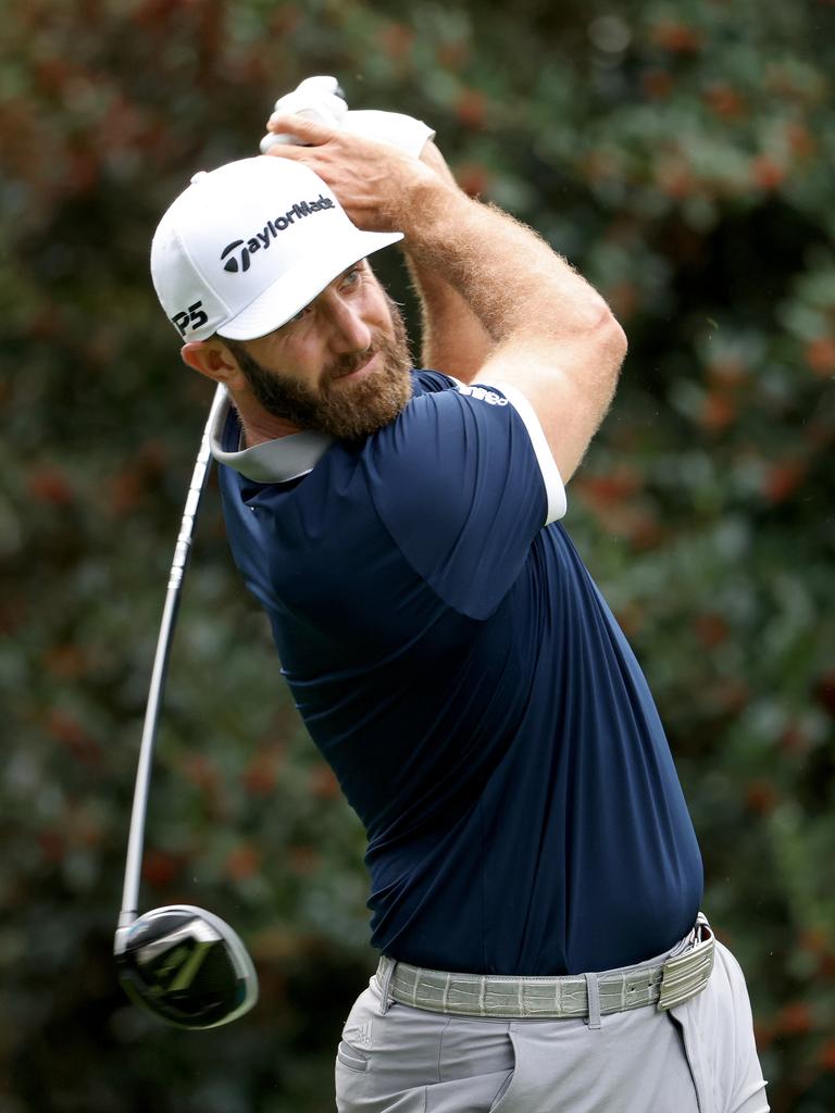 Dustin Johnson is in ominous form. (Photo by Jamie Squire/Getty Images)