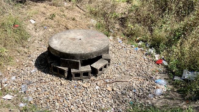 One of the drug dens uncovered by council. Picture: Hermann Vorster.