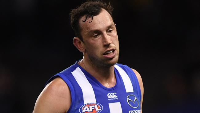 Todd Goldstein was dropped to the VFL. Picture: AAP Images