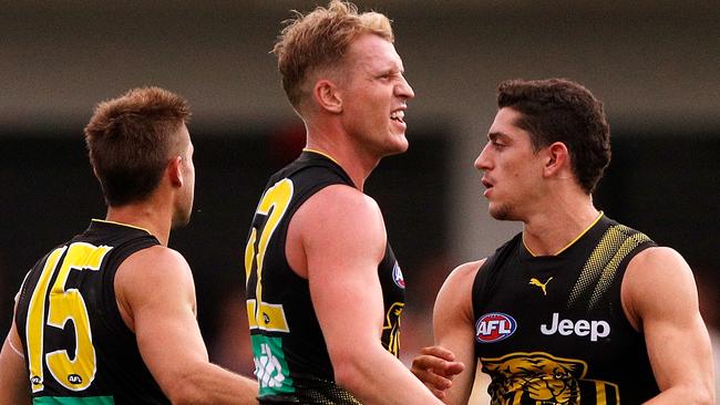 Josh Caddy was a standout for the Tigers. Picture: Getty Images