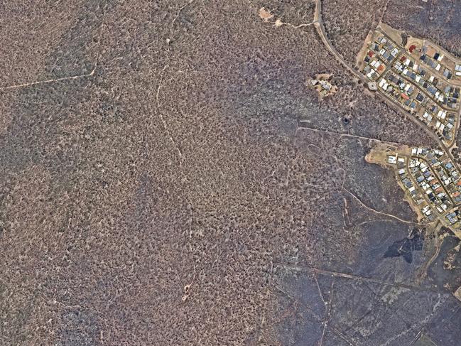 The hinterland outside Wallabi Point has been decimated. Picture: Nearmap