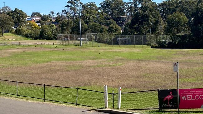 Harrie Dening Centre number 2 field.