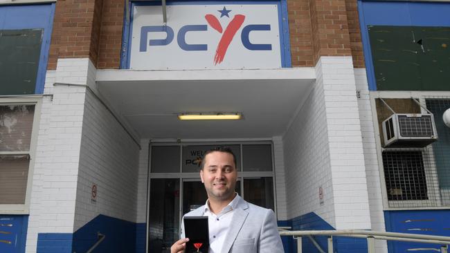 Canterbury Bankstown mayor Bilal El-Hayek at work at PCYC Bankstown in 2017. Picture: AAP Image/Simon Bullard