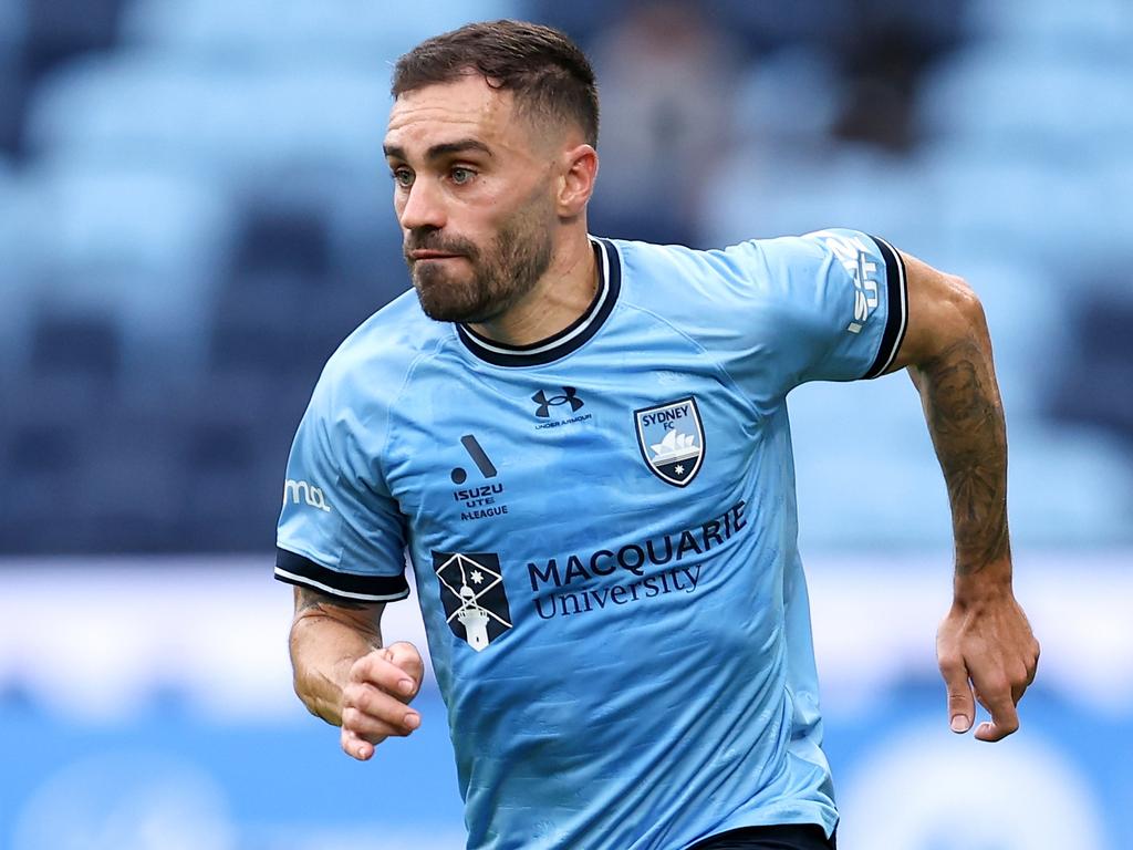 Anthony Caceres continues to star for Sydney FC. Picture: Brendon Thorne/Getty Images