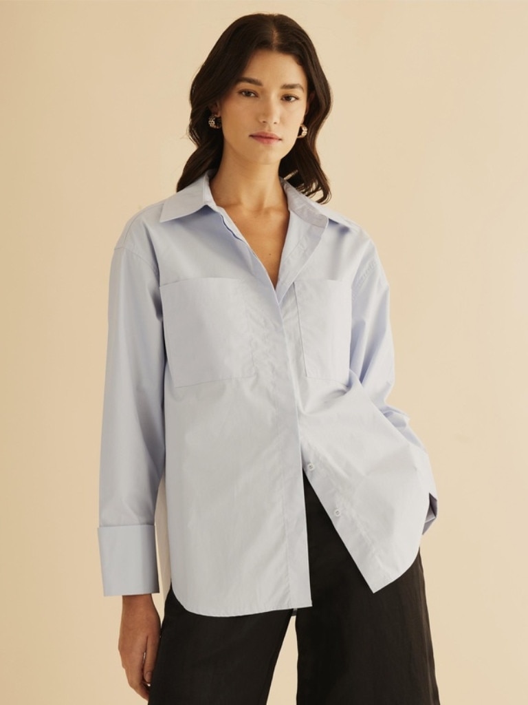 Atmos&Here Kourt Oversized Shirt. Picture: THE ICONIC.