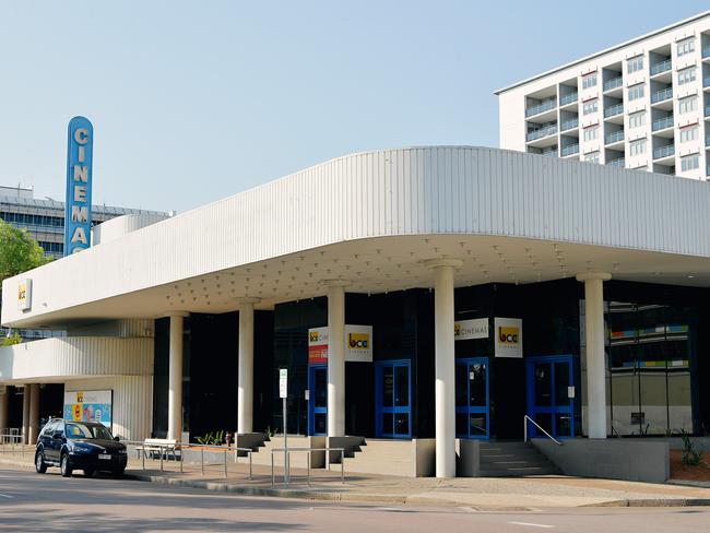 The Darwin city BCC cinema which will be closing down, leaving the entire building unused.