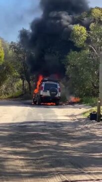 Teewah Beach 4x4 Fire