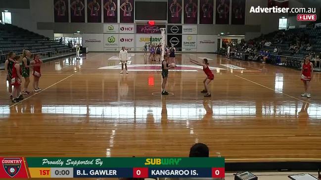 REPLAY: SA Country Netball Championships - Barossa, Light & Gawler vs Kangaroo Island (U17's Div2 QF) - Court 2