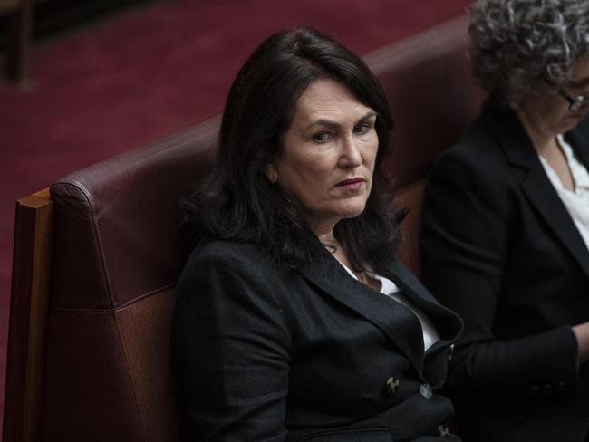 Colleagues have asked why the Senator has only claimed for part of her Tasmanian trips. Picture: Gary Ramage