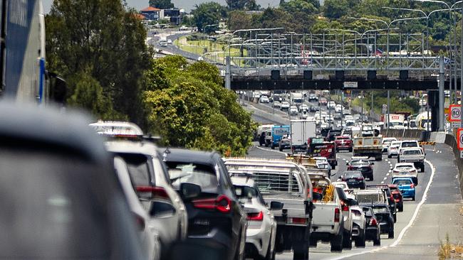 Multiple lanes on Pacific Motorway were closed following a crash. Picture: File