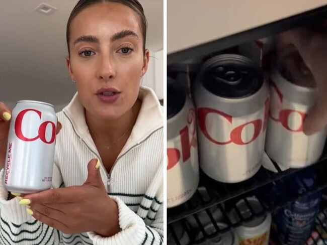 Gen Z have a new word for enjoying the ‘perfect’ Diet Coke. Picture: TikTok/@hauskris