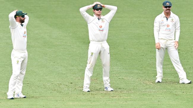 It was a tough day for the Aussies. Picture: Getty Images 