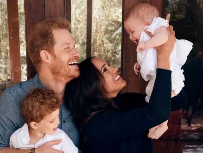 Archewell was named after the Sussexes five-year-old son Archie. Picture: ALEXI LUBOMIRSKI/The Times