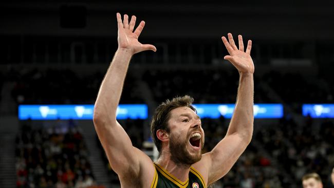 Boomers point guard Matthew Dellavedova is back in the NBA. Picture: Getty