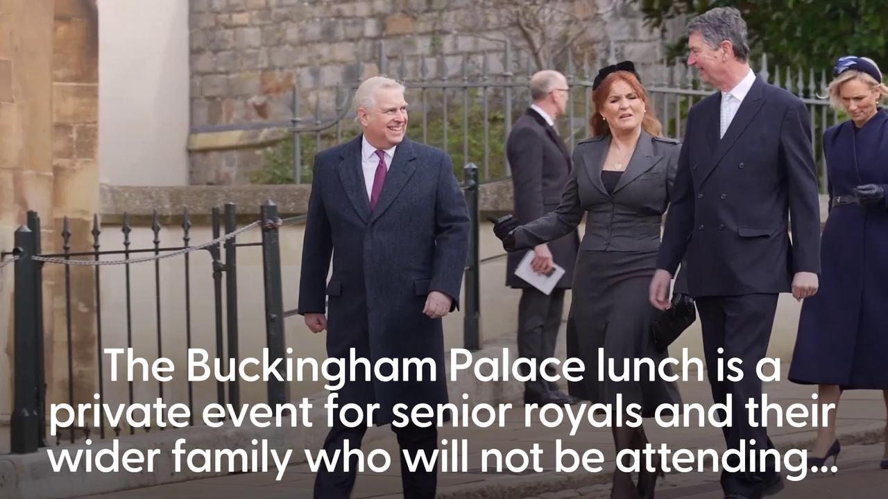 Andrew pulls out of royal family’s pre-Christmas lunch