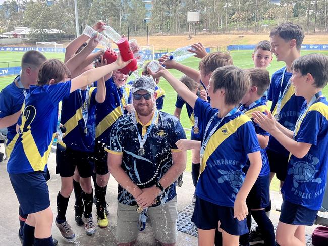 Blakebrook Public School wins the NSW PSSA Small Schools Soccer Knockout. Picture: contributed