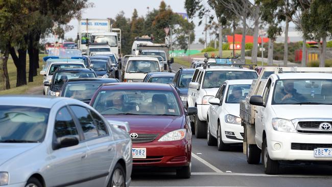 A traffic busting ‘missing link’ road project will begin construction in Epping today. Picture: Josie Hayden