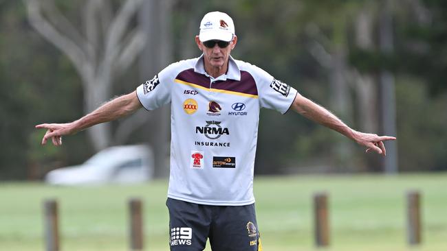 The Wayne Plane II. Wayne Bennett wants to give his players the best chance. Picture: Annette Dew