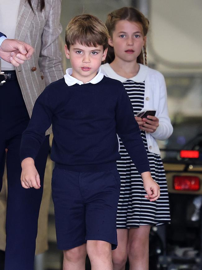 But none of the kids looked thrilled to be there. Picture: Chris Jackson/Getty Images