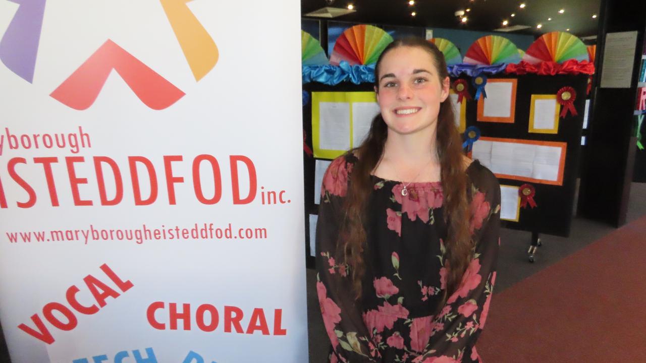 Charlie Andersen competed at the Maryborough Eisteddfod in 18-years piano.