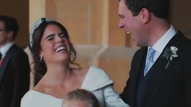 Behind-the-scenes footage of Princess Eugenie’s wedding