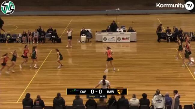 Replay: Tasmanian Netball League Round 12 - Cavaliers v Hawks (U19)