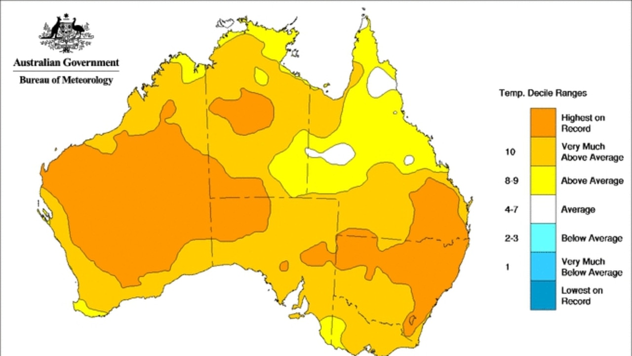 2019 was Australia’s hottest year on record, BOM annual climate