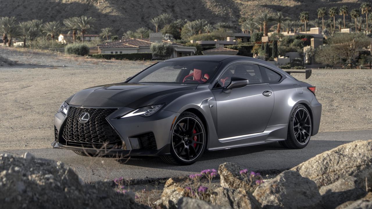 The Lexus RC F Track Edition drops 0-100km/h time by 0.2 seconds.