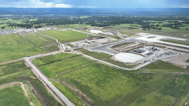 Roads will now begin to be transformed to meet the demands of freight and airport bus travel when the airport opens in 2026. Photo: Supplied