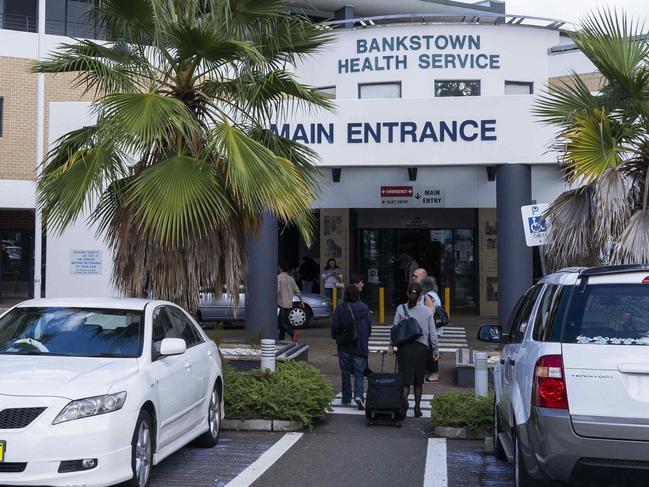 Only 47.2 per cent of emergency patients were seen within the recommended time at Bankstown-Lidcombe Hospital from January to March 2019. Picture: Matthew Vasilescu