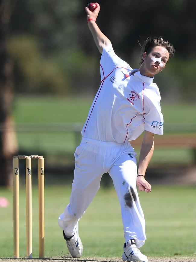 Austin Wynne in action for Glenroy. Picture: Julian Smith