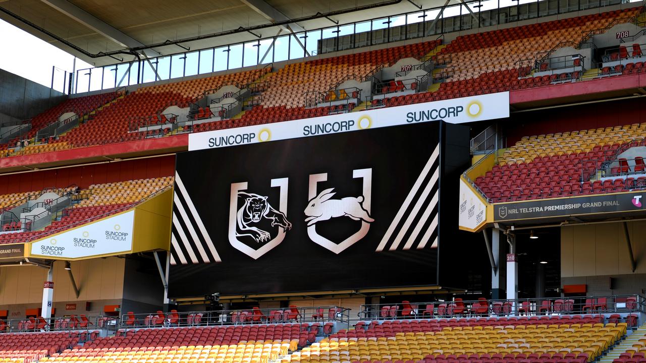 Brisbane hosted its first NRL grand final in 2021. Picture: Bradley Kanaris/Getty