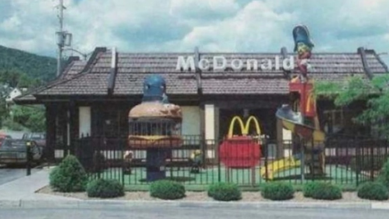 The play area at McDonald's was every child's dream. Picture: Bored Panda