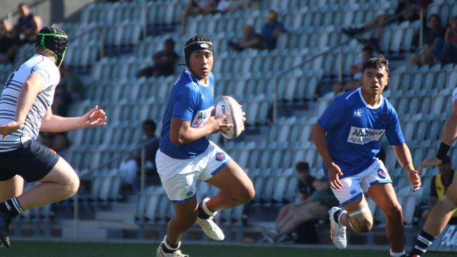 Emerging Reds Cup day one action between Queensland Country and Brisbane White in the Under 16s.