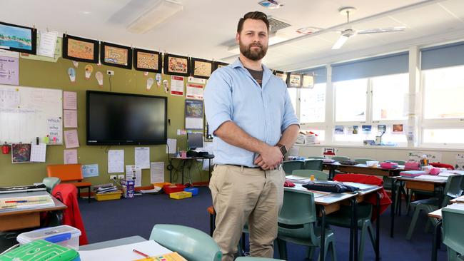 Anthony Fennell teaches at Sydney’s Epping North primary. Picture: James Croucher