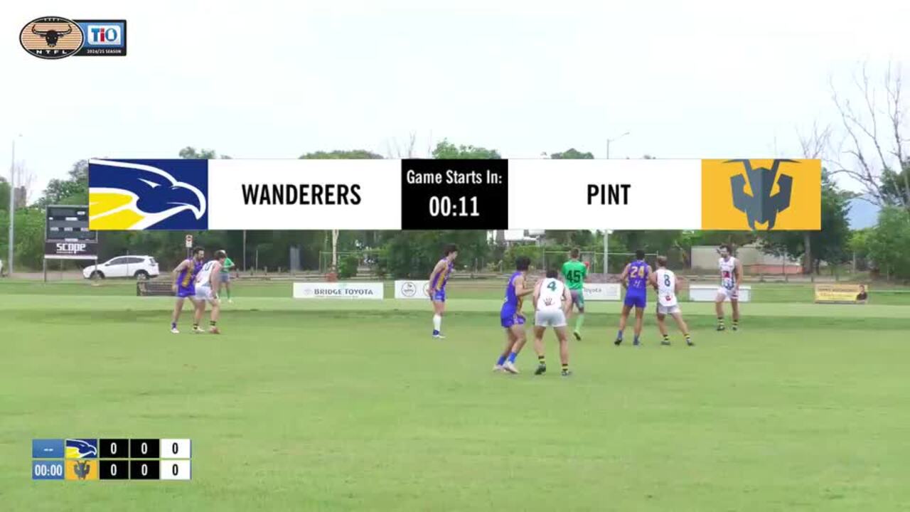 Replay: Wanderers v PINT - 2024-25 NTFL Round 18