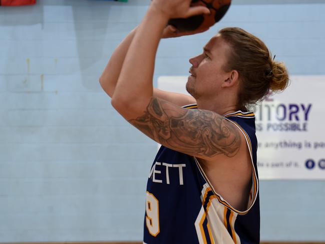 Ansett captain Matty Hunt won the premiership last season over Palmerston. Picture: (A) manda Parkinson.