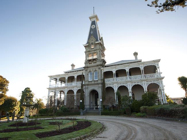 The Rupertswood mansion in Sunbury.