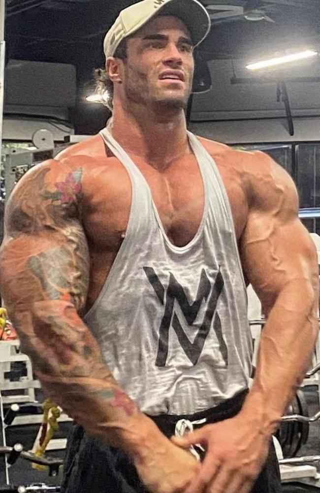 Geelong bodybuilder Calum von Moger. Image: Instagram