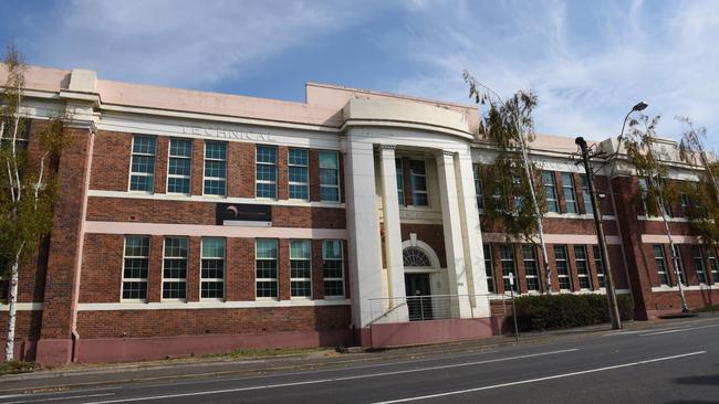 The historic TasTAFE campus at 10-16 Wellington St, Launceston, is set for a $50m redevelopment into a luxury mixed-use precinct. Picture: Alex Treacy